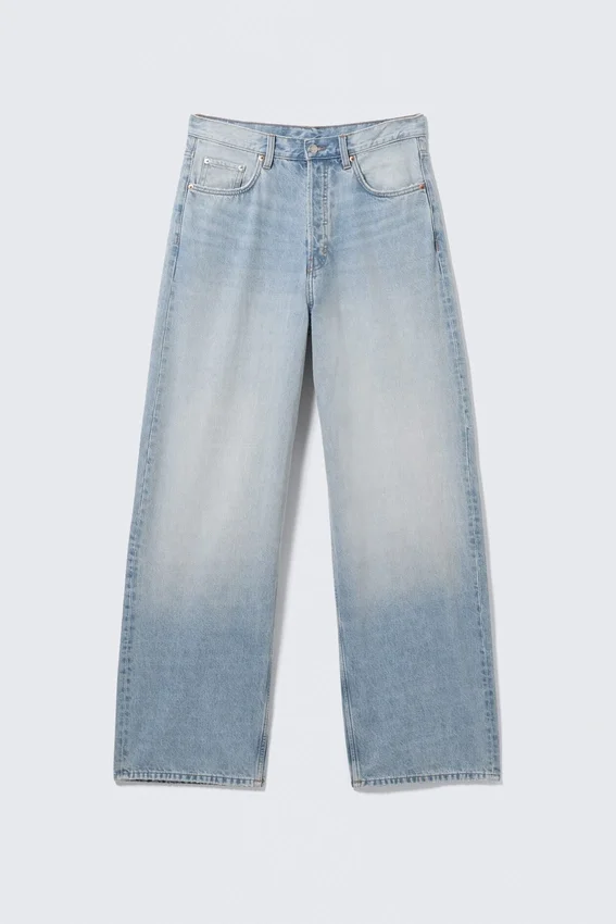 Astro Mid Rise Loose Baggy Unisex Jeans – Kimberley Blue – Light Blue Astro Mid Rise Loose Baggy Unisex Jeans – Kimberley Blue – Light Blue