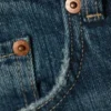 Astro Mid Rise Loose Baggy Unisex Jeans – Mine Blue – Medium Blue Astro Mid Rise Loose Baggy Unisex Jeans – Mine Blue – Medium Blue