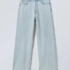 Astro Mid Rise Loose Baggy Unisex Jeans – Snow Blue – Light Blue Astro Mid Rise Loose Baggy Unisex Jeans – Snow Blue – Light Blue