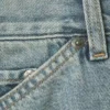 Astro Shape Loose Baggy Jeans – Brick Blue – Light Blue Astro Shape Loose Baggy Jeans – Brick Blue – Light Blue