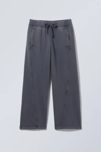 Astro Warped Sweatpants – Washed Dark Blue