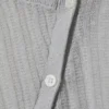 Asymmetric Linen Blend Cardigan – Light Grey Asymmetric Linen Blend Cardigan – Light Grey