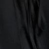Asymmetric Mid Rise Wrap Midi Skirt – Black Asymmetric Mid Rise Wrap Midi Skirt – Black