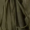 Asymmetric Off-Shoulder Three-Quarter Sleeve Top – Khaki Green Asymmetric Off-Shoulder Three-Quarter Sleeve Top – Khaki Green