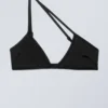 Asymmetric Pullover Bikini Top – Black Asymmetric Pullover Bikini Top – Black