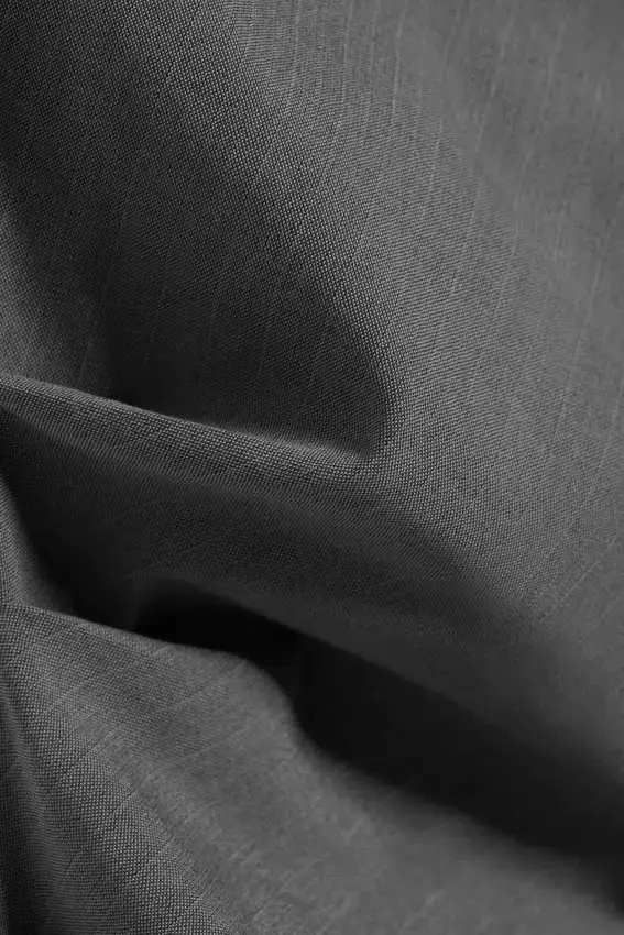 Asymmetric Sleeveless Suiting Top – Dusty Grey Pinstripe Asymmetric Sleeveless Suiting Top – Dusty Grey Pinstripe