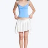 Asymmetric Wrap Mini Skirt – Off-White Asymmetric Wrap Mini Skirt – Off-White