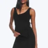 Asymmetric Wrap Strap Top – Black Asymmetric Wrap Strap Top – Black