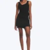 Asymmetric Wrap Strap Top – Black Asymmetric Wrap Strap Top – Black