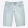 Atom Low Rise Regular Knee-Length Denim Shorts – Dream Blue – Light Blue Atom Low Rise Regular Knee-Length Denim Shorts – Dream Blue – Light Blue