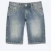 Atom Low Rise Regular Knee-Length Denim Shorts – Redondo Blue – Medium Blue Atom Low Rise Regular Knee-Length Denim Shorts – Redondo Blue – Medium Blue