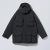 Attila Padded Parka – Black Attila Padded Parka – Black
