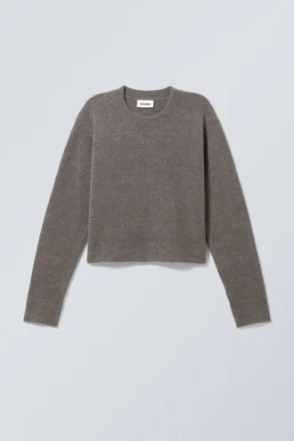 Ayla Sweater – Dark Mole