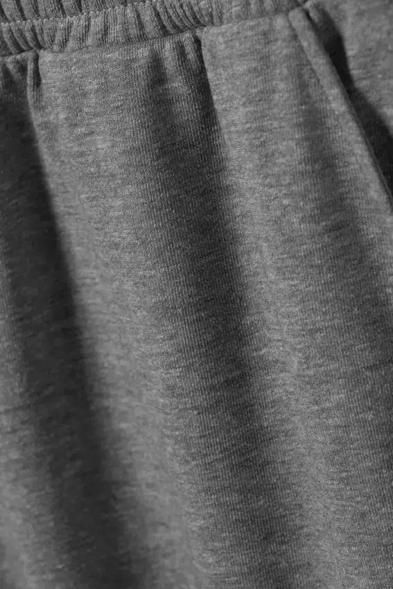 Baggy Cargo Sweatpants – Grey Melange Baggy Cargo Sweatpants – Grey Melange