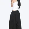 Balloon Cotton Trouser – Black Balloon Cotton Trouser – Black
