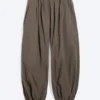 Balloon Cotton Trouser – Dark Mole Balloon Cotton Trouser – Dark Mole