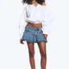 Balloon Sleeve Blouse – Dusty White Balloon Sleeve Blouse – Dusty White
