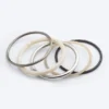 Bangle Multipack – Black/Beige/Silver Bangle Multipack – Black/Beige/Silver