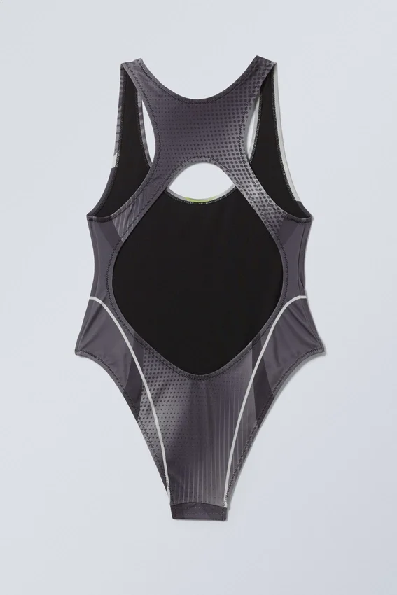 Banks Printed Swimsuit – Black Rush Banks Printed Swimsuit – Black Rush