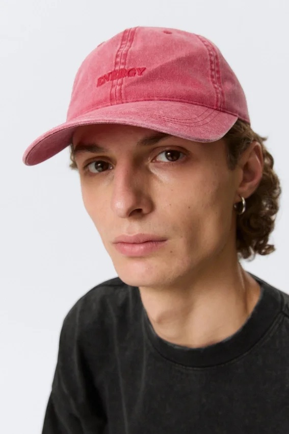 Baseball Cap – Washed Red – Energy Baseball Cap – Washed Red – Energy