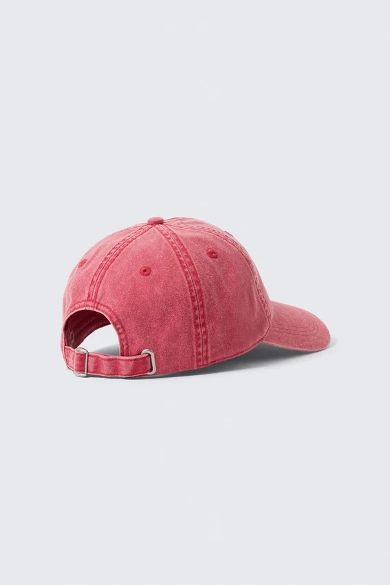Baseball Cap – Washed Red – Energy Baseball Cap – Washed Red – Energy