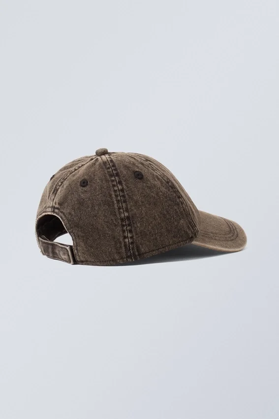 Baseball Denim Cap – Dark Mole Baseball Denim Cap – Dark Mole