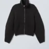 Bea Zip Cardigan – Black Bea Zip Cardigan – Black