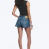 Bite Low Rise Mini Denim Shorts – Radio Blue – Medium Blue Bite Low Rise Mini Denim Shorts – Radio Blue – Medium Blue