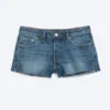 Bite Low Rise Mini Denim Shorts – Radio Blue – Medium Blue Bite Low Rise Mini Denim Shorts – Radio Blue – Medium Blue