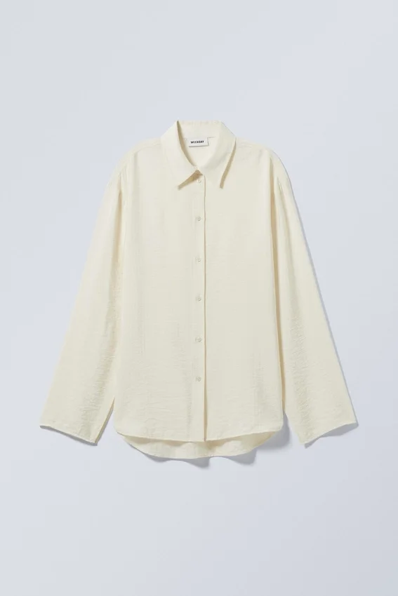 Blend Drapy Seersucker Shirt – Light Mole Blend Drapy Seersucker Shirt – Light Mole