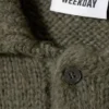 Bobby Relaxed Knitted Polo Sweater – Khaki Green Bobby Relaxed Knitted Polo Sweater – Khaki Green