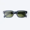 Bold Rectangular Frame Unisex Sunglasses – Dusty Light Grey Bold Rectangular Frame Unisex Sunglasses – Dusty Light Grey