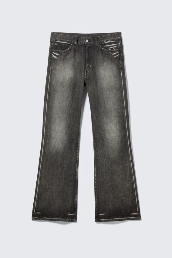 Boo Bootleg Low Rise Regular Bootcut Jeans – Black Moon – Washed Black | Cheap Monday Gb Boo Bootleg Low Rise Regular Bootcut Jeans – Black Moon – Washed Black | Cheap Monday Gb