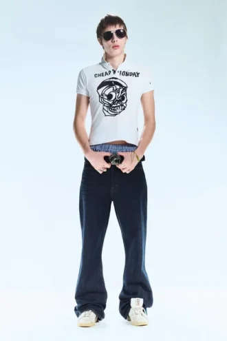 Boo Bootleg Low Rise Regular Bootcut Jeans – Blue Rinse – Dark Blue | Cheap Monday Gb Boo Bootleg Low Rise Regular Bootcut Jeans – Blue Rinse – Dark Blue | Cheap Monday Gb