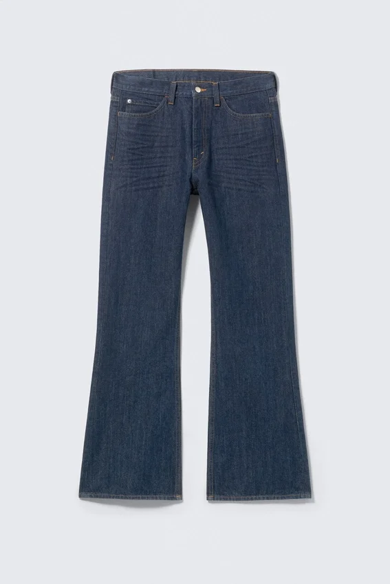 Boo Bootleg Low Rise Regular Bootcut Jeans – Blue Rinse – Dark Blue | Cheap Monday Gb Boo Bootleg Low Rise Regular Bootcut Jeans – Blue Rinse – Dark Blue | Cheap Monday Gb