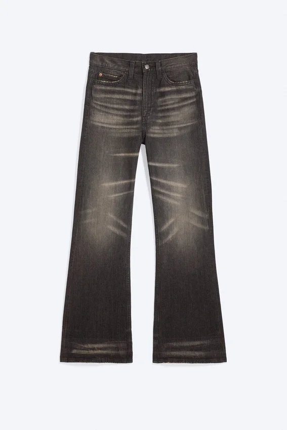 Boo Bootleg Low Rise Regular Bootcut Jeans – Vintage Black – Dark Black | Cheap Monday Gb Boo Bootleg Low Rise Regular Bootcut Jeans – Vintage Black – Dark Black | Cheap Monday Gb