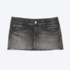 Booty Bei Denim Mini Skirt – Black Moon – Grey | Cheap Monday Gb Booty Bei Denim Mini Skirt – Black Moon – Grey | Cheap Monday Gb