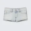 Booty Bei Low Rise Mini Denim Shorts – Aventure Blue – Light Blue | Cheap Monday Gb Booty Bei Low Rise Mini Denim Shorts – Aventure Blue – Light Blue | Cheap Monday Gb