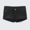 Booty Bei Low Rise Mini Denim Shorts – Undone Black – Black | Cheap Monday Gb Booty Bei Low Rise Mini Denim Shorts – Undone Black – Black | Cheap Monday Gb