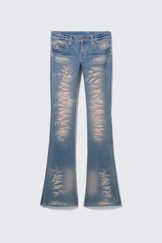 Booty Bei Low Rise Skinny Bootcut Jeans – Angel Blue – Medium Blue | Cheap Monday Gb Booty Bei Low Rise Skinny Bootcut Jeans – Angel Blue – Medium Blue | Cheap Monday Gb