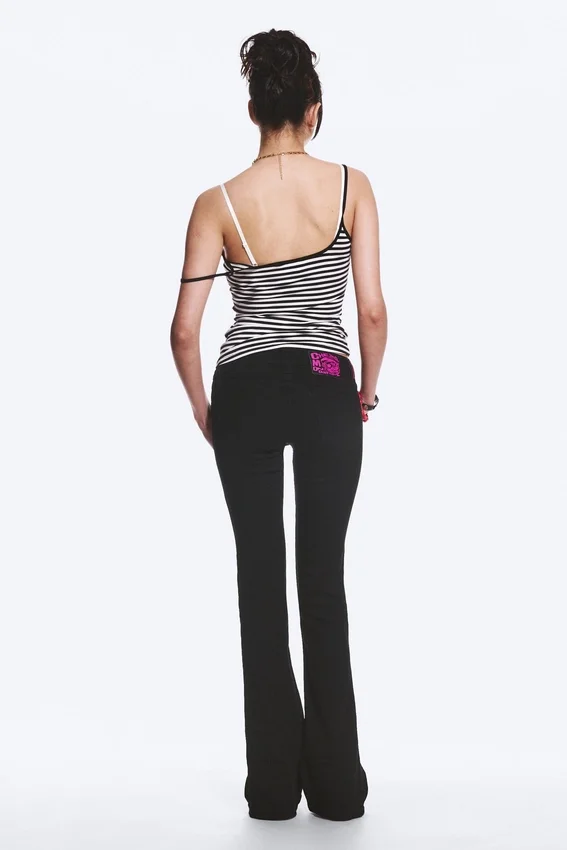 Booty Bei Low Rise Skinny Bootcut Jeans – Black Top Rinse | Cheap Monday Gb Booty Bei Low Rise Skinny Bootcut Jeans – Black Top Rinse | Cheap Monday Gb