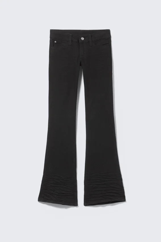 Booty Bei Low Rise Skinny Bootcut Jeans – Black Top Rinse | Cheap Monday Gb Booty Bei Low Rise Skinny Bootcut Jeans – Black Top Rinse | Cheap Monday Gb