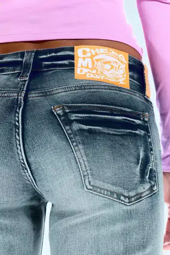 Booty Bei Low Rise Skinny Bootcut Jeans – Blue Moon – Medium Blue | Cheap Monday Gb Booty Bei Low Rise Skinny Bootcut Jeans – Blue Moon – Medium Blue | Cheap Monday Gb