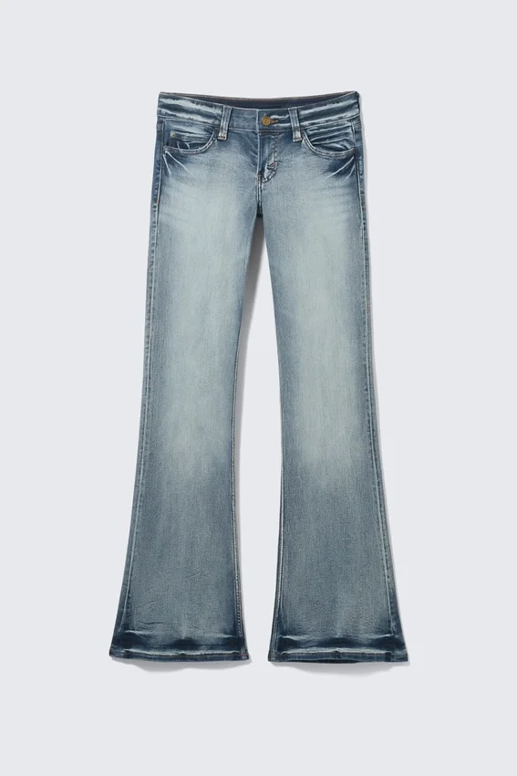 Booty Bei Low Rise Skinny Bootcut Jeans – Blue Moon – Medium Blue | Cheap Monday Gb Booty Bei Low Rise Skinny Bootcut Jeans – Blue Moon – Medium Blue | Cheap Monday Gb