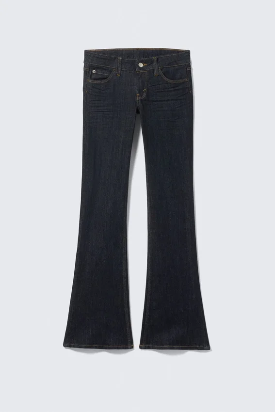 Booty Bei Low Rise Skinny Bootcut Jeans – Blue Rinse – Dark Blue | Cheap Monday Gb Booty Bei Low Rise Skinny Bootcut Jeans – Blue Rinse – Dark Blue | Cheap Monday Gb
