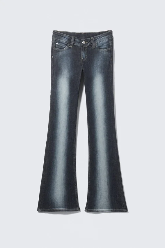 Booty Bei Low Rise Skinny Bootcut Jeans – Blue Spray – Dark Blue | Cheap Monday Gb Booty Bei Low Rise Skinny Bootcut Jeans – Blue Spray – Dark Blue | Cheap Monday Gb