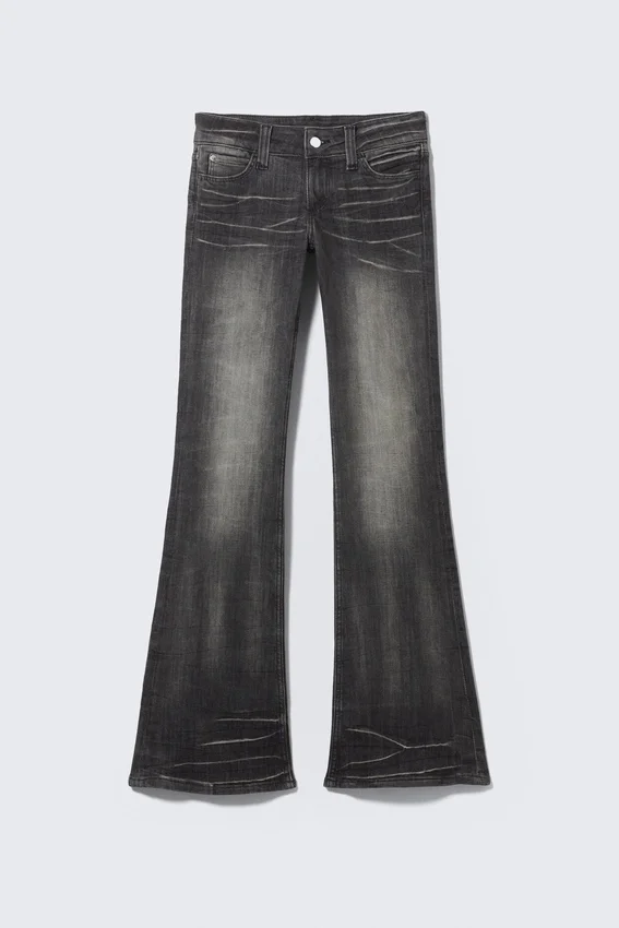Booty Bei Low Rise Skinny Bootcut Jeans – Mabel Black – Black | Cheap Monday Gb Booty Bei Low Rise Skinny Bootcut Jeans – Mabel Black – Black | Cheap Monday Gb