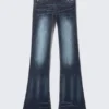 Booty Bei Low Rise Skinny Bootcut Jeans – Mabel Blue – Dark Blue | Cheap Monday Gb Booty Bei Low Rise Skinny Bootcut Jeans – Mabel Blue – Dark Blue | Cheap Monday Gb
