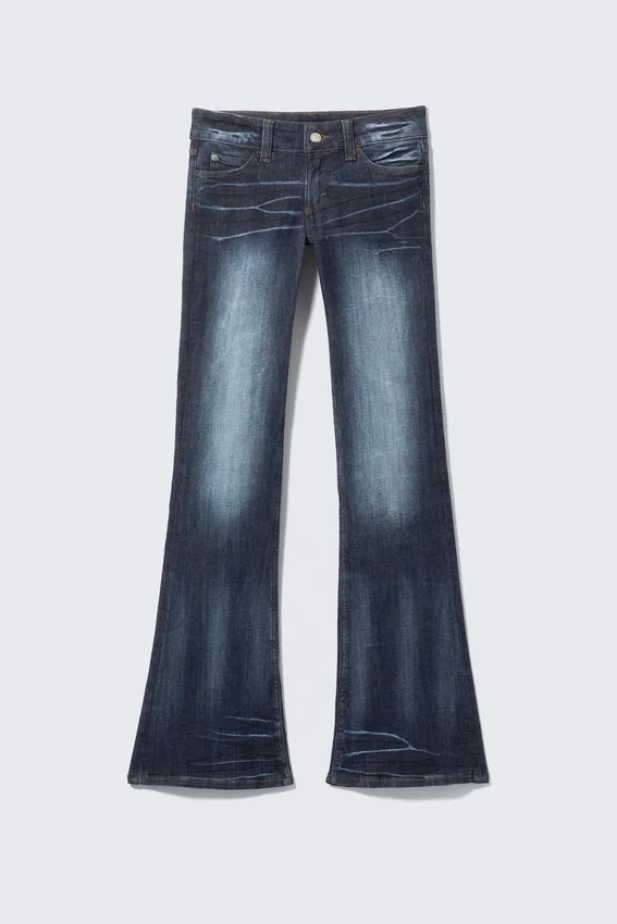 Booty Bei Low Rise Skinny Bootcut Jeans – Mabel Blue – Dark Blue | Cheap Monday Gb Booty Bei Low Rise Skinny Bootcut Jeans – Mabel Blue – Dark Blue | Cheap Monday Gb