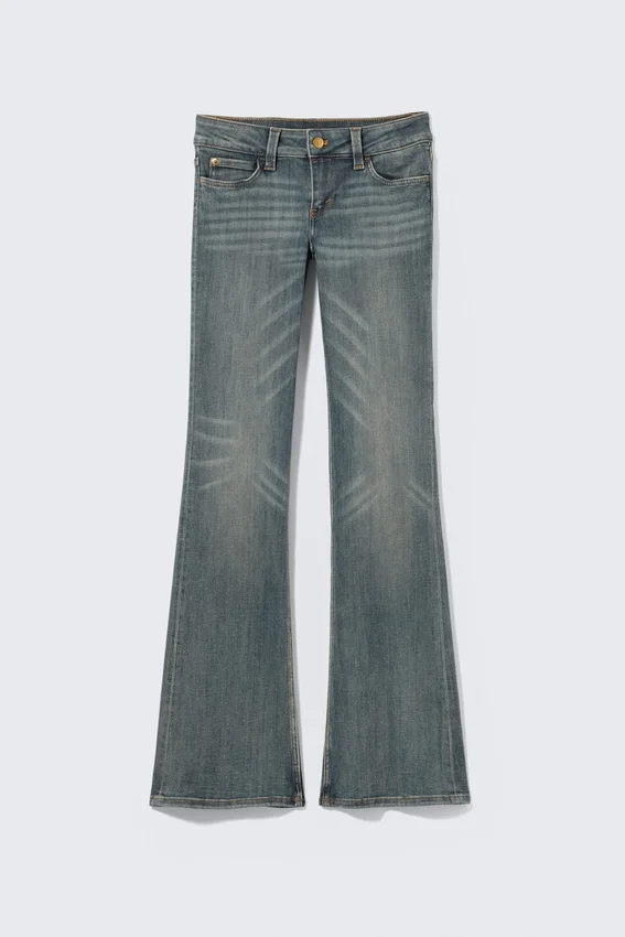 Booty Bei Low Rise Skinny Bootcut Jeans – Puddly Blue | Cheap Monday Gb Booty Bei Low Rise Skinny Bootcut Jeans – Puddly Blue | Cheap Monday Gb